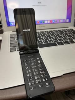 シャープSHARPアクオスAQUOSケータイ2ツー 折りたたみ ガラホ 携帯電話