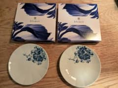 新品未使用】ロイヤルコペンハーゲン ブロムスト プレート 15cm 2枚 箱