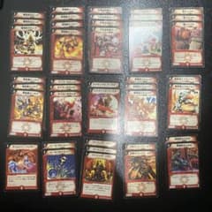 デュエルマスターズ 火文明 旧枠 初期 赤単速攻 40枚セット デッキ