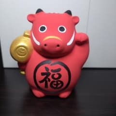 希少 赤べこ 貯金箱 福 縁起物 会津 郷土玩具 開運 陶器 - メルカリ