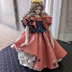 一点物 陶器製人形 ロマンドール ハンドメイド 置物 西洋人形 陶器製