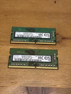 Samsung SO DIMM DDR4 3200 16GB 2枚 ノート用 - メルカリ