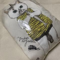 ボリス雑貨店 ヒグチユウコ 直筆絵入りサイン入りクッション 雷こはる