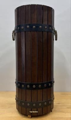 Karimoku カリモク 木製傘立て ダークブラウン - メルカリ