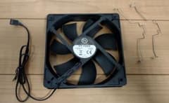 thermaltake 120mm TT-1225 ケースファン - メルカリ