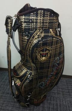 おとく物様専用RomaRo プレミアムキャディバック ブラック/シルバー