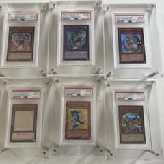 遊戯王 ブラック・マジシャン・ガール PSA10 6種セット専用ローダー付