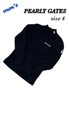 PG パーリーゲイツ モックネック トップス 裏起毛 メンズ4 M - メルカリ