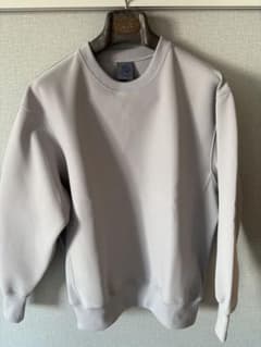 ユナイテッドアローズゴルフ クルーネック トレーナー サックス グレー