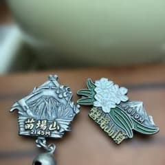 苗場山・磐梯山山頂 ピンバッチセット - メルカリ