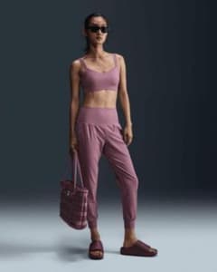 新品】NIKE ZENVY ハイウエスト ジョガーパンツ ヨガパンツ Lサイズ