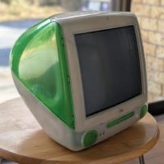iMac G3 ライム グリーン 起動不可ジャンク品 - メルカリ