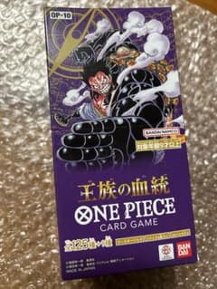 新品未開封ONE PIECE 王族の血統BOX未開封テープ付 - メルカリ