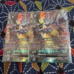 デジモンカード ゼファーガモンAce パラレル 2枚セット - メルカリ