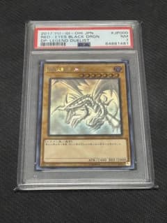 遊戯王 レッドアイズ・ブラックドラゴン アジアホロ PSA7 真紅眼の黒竜