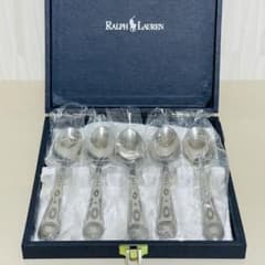 未使用 ラルフローレン コンチョ スプーン 5本セット カトラリー