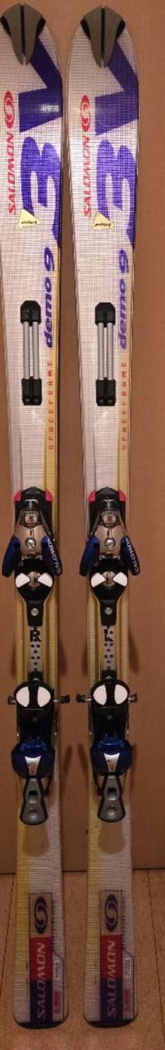 SALOMON pilot demo スキー板メンテナンス済み - メルカリ