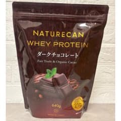 ネイチャーカン ホエイプロテイン（WPC)ダークチョコレート 640g