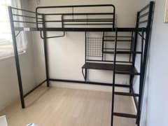 ロフトベッド ニトリ BKデスク付 引取り限定 滋賀県南部 - メルカリ