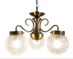 未使用 ペンダントライト 3灯 OV-045-3 クラック LED対応 - メルカリ