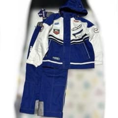 ellesseエレッセ フランス代表ココリコ スキーウェア 上下セットM白