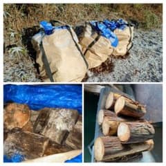 福島市より】 薪 玉切り フレコンバック入り 【配達可能】 - メルカリ