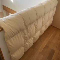 イワタ IWATA 羽毛布団 190×210 ダブル DE-QM89-222 - メルカリ