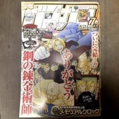 月刊少年ガンガン2010年7月号『鋼の錬金術師』最終話掲載巻頭カラー