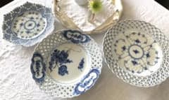 ロイヤルコペンハーゲン 透かしレースプレート3点 未使用超美品 - メルカリ