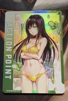 ユニオンアリーナToLOVEる古手川唯 アクションポイントカード1枚