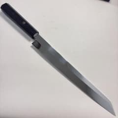 ゆうちゃんママ 様専用」270mm 切付柳刃包丁 鏡面 黒檀八角柄 刺身包丁