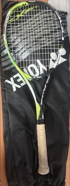 ヨネックス軟式テニスラケットMP500XFマッスルパワー500XF グリーン