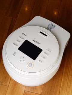 ☆週末限定2千円オフ☆三菱NJ-BW10G IH炊飯ジャー ホワイト - メルカリ