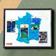 WORLDCUP#1998#France98#フランス大会テレカ4枚セット額入 - メルカリ