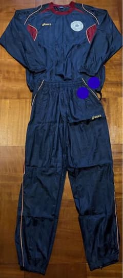 長崎総科大附属高 サッカー部 ピステ上下 アシックス ウェア上下