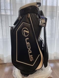 LEXUS キャディバッグ ブラック/ホワイト - メルカリ