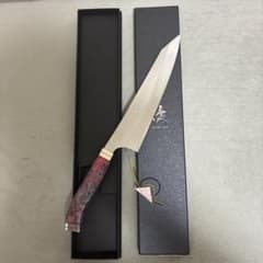 f*e様 黒崎優 新月光 牛刀210 VGXEOS JIKKO nishiki柄 - メルカリ