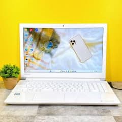 きれいな白❣新品SSD480GB✨カメラ付 ブルーレイ フルHD 薄型Win11