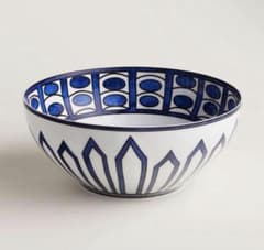 新品未使用／正規品】HERMES エルメス ブルーダイユール サラダボウル