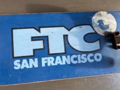 90年代 サンフランシスコ スケートショップ「 FTC 」ウッドスケート
