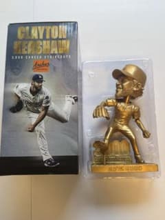 クレイトン・カーショー 9/20 球場配布 ボブルヘッド ゴールド 大谷
