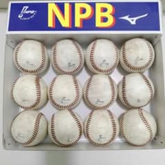 NPBボール 公式球 硬式ボール 1ダース 硬式練習球 サインボール
