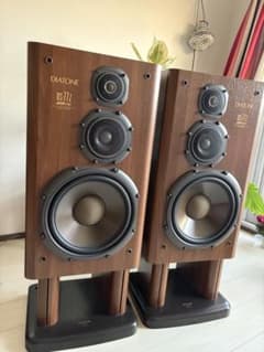 DIATONE DS-77Z スピーカー、スタンド、ベルデンケーブル付き、引取り