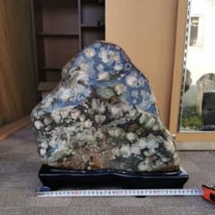 新潟産 牡丹石 14.8キロ 鑑賞石 石 置物 オブジェ インテリア 菊花石