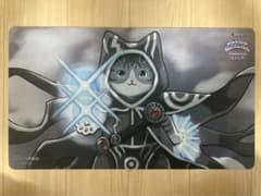 断れない提案 MTG プレイマット 猫ジェイス - メルカリ