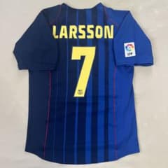 04-05 FCバルセロナ アウェイユニフォーム ラーション #7 - メルカリ