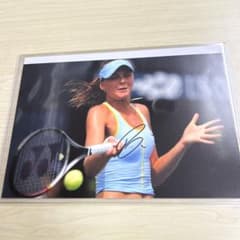 ダニエラ・ハンチュコバ 証明書付直筆サイン入りフォトテニス