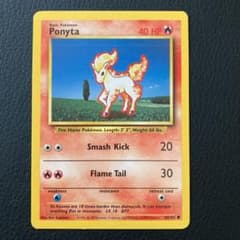 ポケモンカード 英語版 旧裏 ポニータ - メルカリ