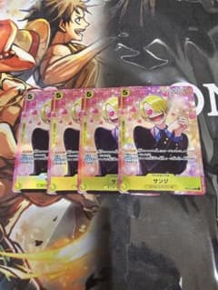 ワンピースカード サンジ EB02-054 プロモーション 4枚 プロモ - メルカリ