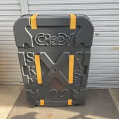 CieDy/SKY CASE 自転車・ロードバイク輸送用ハードケース 一部割れ有